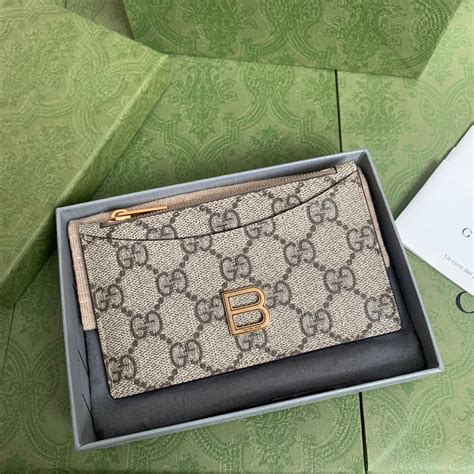 gucci x balenciaga the hacker project zip card case|Gucci and Balenciaga.